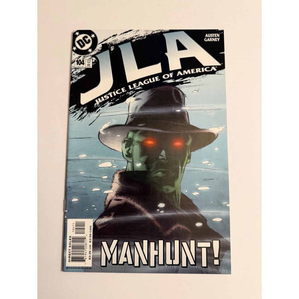 JLA Justice League of America Comic Book 104 Manhunt DC Comics